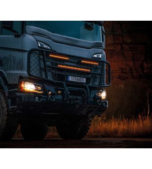 LED-ramp - Strands - Siberia XPA - SR - 50.2" - 127.4cm - smoke - Positionsljus Vit/Bärnsten - Driving 