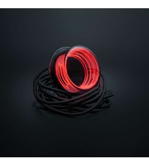 Markeringsljus - Strands - FOR9T Geo - 2.8" - 7cm - smoke - Röd - 12V-36V 