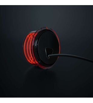 Markeringslicht - Strands - FOR9T Geo - 2.8" - 7cm - smoke - Rood - 12V-36V
