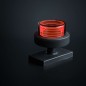 Marker Light - Strands - FOR9T Geo - 2.8" - 7cm - Smoke - Red - 12V-36V