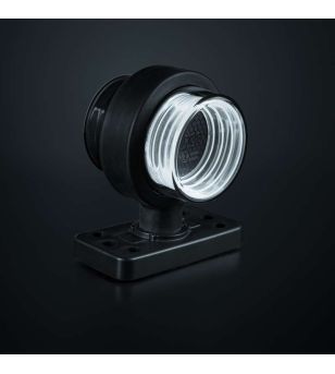 Markeringslicht - Strands - FOR9T Geo - 2.8" - 7cm - smoke - Wit - 12V-36V