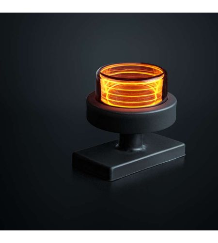 Breedtelamp - Strands - FOR9T Geo - Y model - 2.8" - 7cm - smoke - Amber - 12V-36V