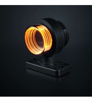 Breedtelamp - Strands - FOR9T Geo - Short model - 4.3" - 11cm - Smoke - Amber - 12V-36V