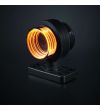Side marker light - Strands - FOR9T Geo - Short model - 4.3" - 11cm - smoke - Amber - 12V-36V