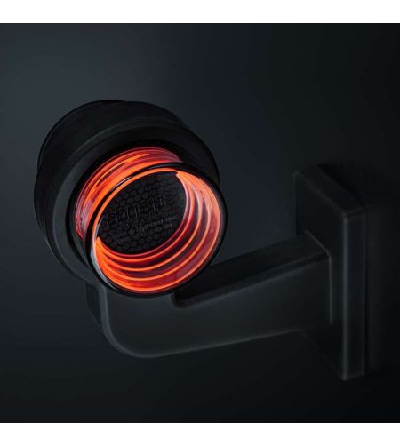 Gummiarm - Strands - FOR9T Geo - Medium model - 5.9" - 14.9cm - Smoke - Röd - 12V-36V 