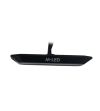 Warning light - M-Led - Dynamic - 4.4" - 11.2cm - Smoke - Position light Red - 13 flash patterns - Amber - R65-2 - 12V-30V