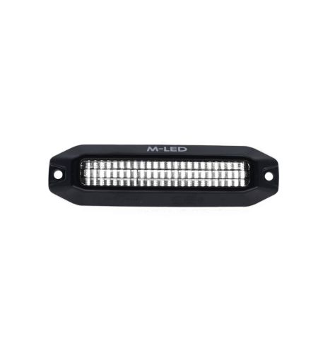 Blitzleuchte - M-Led - Dynamic - 4.4" - 11.2cm - Smoke - Positionslicht Weiß - 13 Blitzmuster - Amber - R65-2 - 12V-30V 