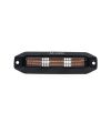 Blixtljus - M-Led - Dynamic - 4.4" - 11.2cm - Smoke - Positionsljus Vit - 13 blixtmönster - Bärnsten - R65-2 - 12V-30V -