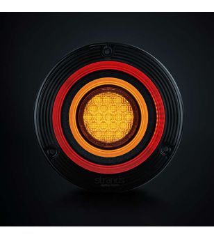 Tail light - Strands - FOR9T Orbi - 5.9" - 15.1cm - smoke - Tail - Brake - Ind - 12V-36V