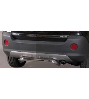 Rearbar - Misutonida - Rear - Opel - Antara - 2011-2013