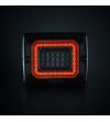 Bakljus - Strands - FOR9T Illusion - 4.3" - 11cm - smoke - Back - Dim - 12V-36V