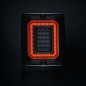 Tail light - Strands - FOR9T Illusion - 4.3" - 11cm - Smoke - Rev - Fog - 12V-36V Tail light - Strands - FOR9T Illusion - 4.3" - 11cm - Smoke - Rev - Fog - 12V-36V