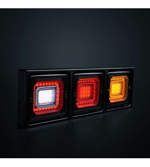 Bakljus - Strands - FOR9T Illusion - 4.3" - 11cm - smoke - Back - Dim - 12V-36V