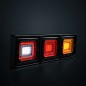Tail light - Strands - FOR9T Illusion - 4.3" - 11cm - Smoke - Rev - Fog - 12V-36V Tail light - Strands - FOR9T Illusion - 4.3" - 11cm - Smoke - Rev - Fog - 12V-36V