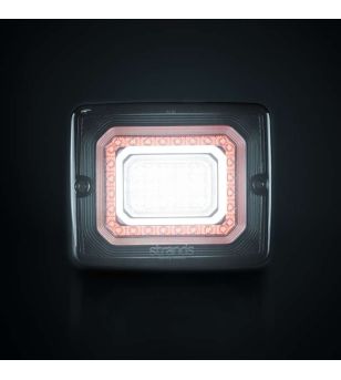 Bakljus - Strands - FOR9T Illusion - 4.3" - 11cm - smoke - Back - Dim - 12V-36V