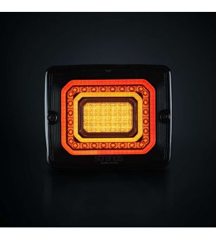 Achterlicht - Strands - FOR9T Illusion - 4.3" - 11cm - smoke - Achter - Rem - Richting - 12V-36V