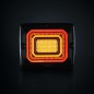 Achterlicht - Strands - FOR9T Illusion - 4.3" - 11cm - Smoke - Achter - Rem - Richting - 12V-36V