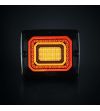 Bakljus - Strands - FOR9T Illusion - 4.3" - 11cm - smoke - Bak - Broms - Blink - 12V-36V