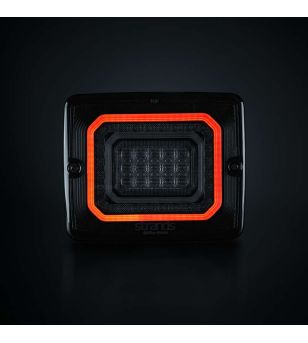Tail light - Strands - FOR9T Illusion - 4.3" - 11cm - smoke - Tail - Brake - Ind - 12V-36V
