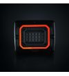 Tail light - Strands - FOR9T Illusion - 4.3" - 11cm - smoke - Tail - Brake - Ind - 12V-36V