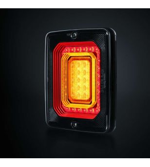 Tail light - Strands - FOR9T Illusion - 4.3" - 11cm - smoke - Tail - Brake - Ind - 12V-36V