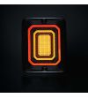 Achterlicht - Strands - FOR9T Illusion - 4.3" - 11cm - smoke - Achter - Rem - Richting - 12V-36V
