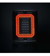Achterlicht - Strands - FOR9T Illusion - 4.3" - 11cm - smoke - Achter - Rem - Richting - 12V-36V