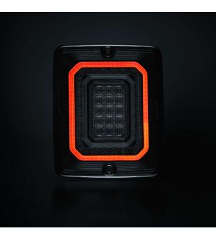 Tail light - Strands - FOR9T Illusion - 4.3" - 11cm - smoke - Tail - Brake - Ind - 12V-36V