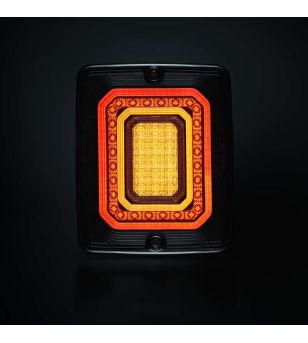 Achterlicht - Strands - FOR9T Illusion - 4.3" - 11cm - smoke - Achter - Rem - Richting - 12V-36V