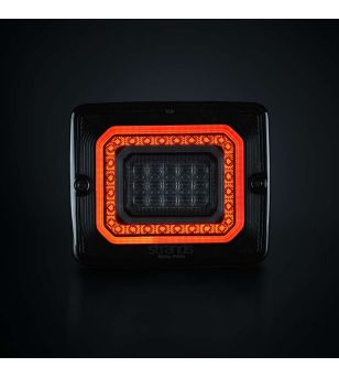 Achterlicht - Strands - FOR9T Illusion - 4.3" - 11cm - smoke - Achter - Rem - Richting - 12V-36V