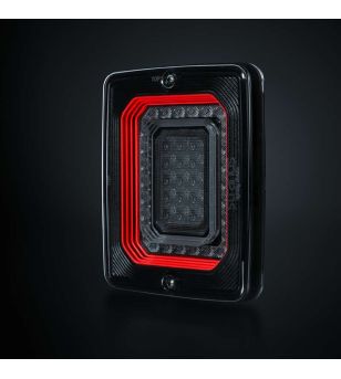 Tail light - Strands - FOR9T Illusion - 4.3" - 11cm - smoke - Tail - Brake - 12V-36V
