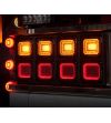 Bakljus - Strands - FOR9T Illusion - 4.3" - 11cm - smoke - Bak - Broms - Blink - 12V-36V