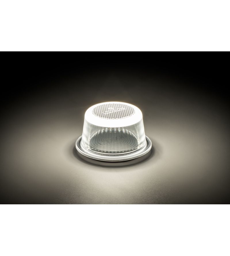 Markeringslicht - Ledson - Halo - Voor Breedtepaal - 2.8" - 7.2cm - LED - Helder - Wit - 12V-48V