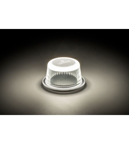 Markeringsljus - Ledson - Halo - För Gummiarmar - 2.8" - 7.2cm - LED - smoke - Vit - 12V-48V 