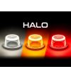 Begrenzungsleuchte - Ledson - Halo - Für Breite Stange - 2.8" - 7.2cm - LED - smoke - Amber - 12V-48V