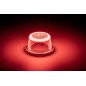 Markeringslicht - Ledson - Halo - Voor Breedtepaal - 2.8" - 7.2cm - LED - Smoke - Rood - 12V-48V Markeringslicht - Ledson - Halo - Voor Breedtepaal - 2.8" - 7.2cm - LED - Smoke - Rood - 12V-48V