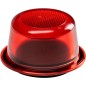 Markeringslicht - Ledson - Halo - Voor Breedtepaal - 2.8" - 7.2cm - LED - Smoke - Rood - 12V-48V Markeringslicht - Ledson - Halo - Voor Breedtepaal - 2.8" - 7.2cm - LED - Smoke - Rood - 12V-48V