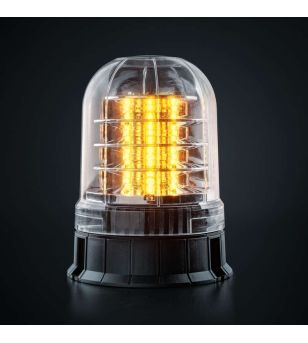 Signalleuchte - Strands - Big Energy - 5.5" - 14cm - Klar - 3 Blitzmuster - Amber - R65 - 12V-24V