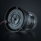 Varningsljus - Strands - Big Energy - 5.5" - 14cm - Klar - 3 blixtmönster - Bärnsten - R65 - 12V-24V -