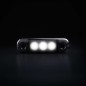 Markeringslicht - Strands - Dark Knight Super Dark - 3.3" - 8.4cm - Smoke - Wit - 12V-30V