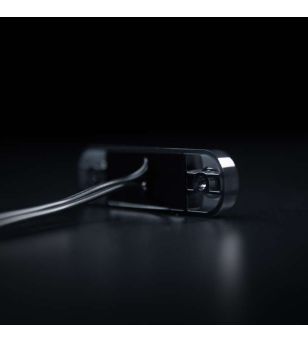 Markeringslicht - Strands - Dark Knight Super Dark - 3.3" - 8.4cm - smoke - Wit - 12V-30V