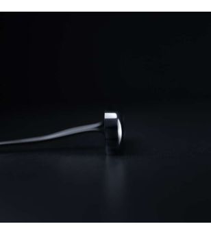 Markeringsljus - Strands - Dark Knight Super Dark - 3.3" - 8.4cm - smoke - Vit - 12V-30V