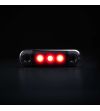 Marker Light - Strands - Dark Knight Super Dark - 3.3" - 8.4cm - smoke - Red - 12V-30V