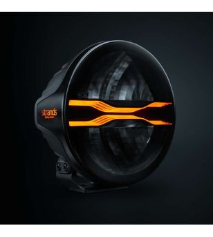 Fernscheinwerfer - Strands - FOR9T Dragon Drive - 7 - 7.1" - 18cm - smoke - Positionslicht Weiß/Amber - Driving 