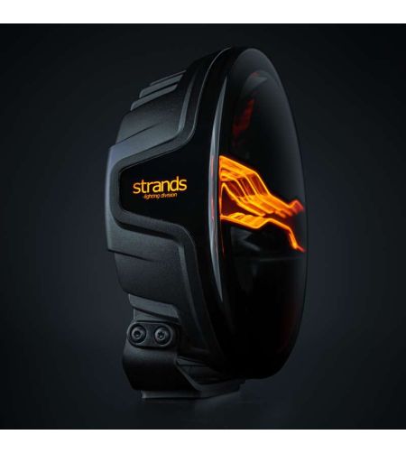 Driving light - Strands - FOR9T Dragon Drive - 7 - 7.1" - 18cm - Smoke - Position light White/Amber - Driving