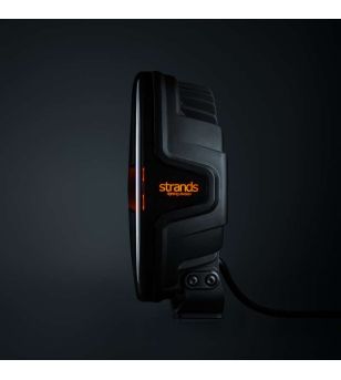 Extraljus - Strands - FOR9T Dragon Drive - 7 - 7.1" - 18cm - smoke - Positionsljus Vit/Bärnsten - Driving 
