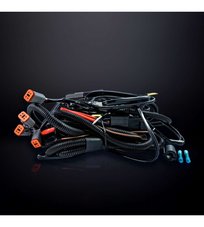 Kabelsatz - Strands - Siberia High Power Proffs - 4 Lampen - 4 Pins - Deutsch DT - 12V