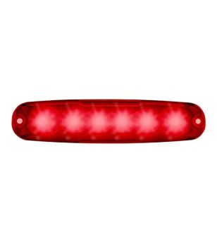 Rückleuchte - LED Autolamps - 12er-Serie - 5.2" - 13.1cm - Klar - Nebel - 12V-24V 
