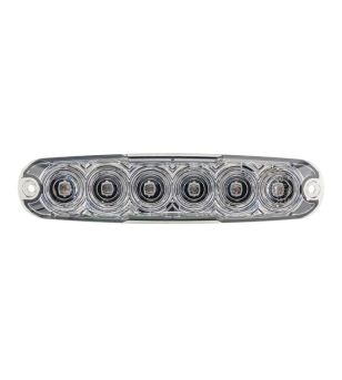 Rückleuchte - LED Autolamps - 12er-Serie - 5.2" - 13.1cm - Klar - Nebel - 12V-24V 