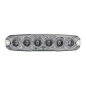 Bakljus - LED Autolamps - 12-serien - 5.2" - 13.1cm - Klar - Dim - 12V-24V